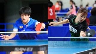 男女予選リーグ組み合わせが決定　篠塚大登、長﨑美柚が棄権に＜卓球・アジア競技大会選考会＞
