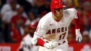 【MLB】大谷翔平、“技あり”今季初安打に笑顔　5打数1安打1得点、エ軍は13失点大敗