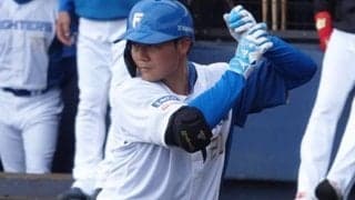 日本ハム清宮、代打で右翼フェンス直撃の適時二塁打　前日4の0も意地の一振り