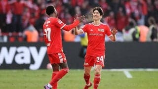 原口が古巣からゴール、ウニオンがベルリン・ダービーを快勝《ブンデスリーガ》