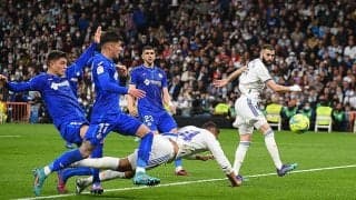 一部主力温存マドリーが快勝でチェルシー戦に弾み!　ヴィニシウスがモドリッチ彷彿の絶妙アウトサイドで先制点演出《ラ・リーガ》