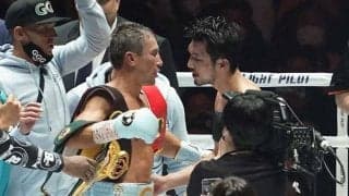 ゴロフキンが試合後に取った紳士的行動　海外で称賛続々「一流だ！美しい振る舞い」