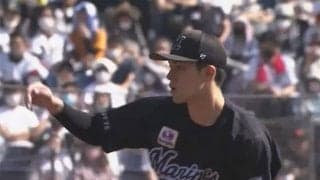 佐々木朗希、日本新は13者連続奪三振でストップ　64年ぶり更新、6回まで完全投球