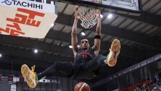 A東京がホームで横浜に1点差の白星…アウダ、河村の猛追を振り切って5連勝