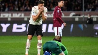 ジリ貧ミラン、曲者トリノにゴールレスドロー《セリエA》