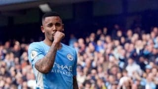 ｢まさに世界最高峰｣マンCのFWジェズスが｢圧巻ゴール｣!!壮絶な撃ち合いになったリバプールとの｢天王山｣!カンセロからの超絶ピンポイントクロスを完璧に決めた｢勝ち越し弾｣