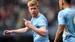 大一番で先制弾のデ・ブライネ、ドローに終わるも「素晴らしい試合」、タイトル争いは「簡単ではない」