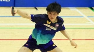 戸上隼輔「メダルを持って帰ってきたい」　準優勝で団体代表権を獲得＜卓球・アジア競技大会選考会＞