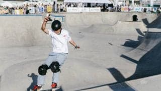 逆転優勝！全日本チャンピオンを下し「第1回マイナビスケートボード日本OPEN」注目のパーク種目 男子は永原悠路が初優勝