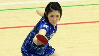 準優勝の木原美悠「伊藤選手に勝てて単純に嬉しい」＜卓球・アジア競技大会選考会＞