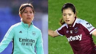 「まなゆいかわいい！」岩渕真奈＆長谷川唯“ロンドン組”のオフショットに反響続々「クレープでかっ」