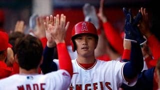 【MLB】大谷翔平、初回先頭で“痛烈”中前打＆今季初盗塁　2戦連続安打、3点先制劇を演出
