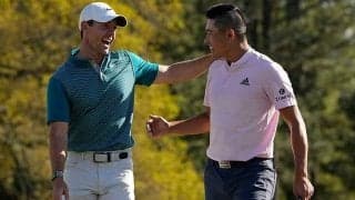 マスターズで衝撃の2者連続チップイン　最終18番の奇跡に米熱狂「史上最も驚いた」