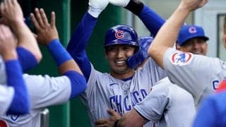 【MLB】「あのコースを右中間に運ぶとは」　鈴木誠也の逆方向への一発に同僚から称賛の声続々