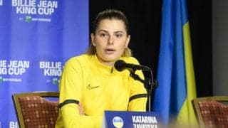 「ウクライナ人のために、すべてを出し切ります」世界201位ザワツカが国別対抗戦に向けて決意[ビリー・ジーン・キング・カップ]