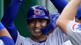 鈴木誠也、4戦3発で話題になったもう一人の日本人　ベンチの一コマが「面白い瞬間だ」