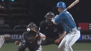 打者は全く動けず「誰が打てんねん」　“究曲”魔球は「思ってる以上に曲がってた」