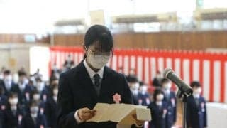 全国で唯一「馬の生産と育成」を学べる学校、入学式