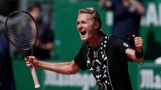 将来のスター候補の対戦は21歳コルダに軍配! 前々週優勝の18歳アルカラスを下し3回戦進出「とてもトリッキーだった」[ロレックス・モンテカルロ・マスターズ]