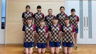 自分の可能性にまだ飢えている選手が集う　リーグ2部1位に輝いた國學院大學女子卓球部に潜入
