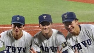 [硬式野球] ～いざ覚悟の春、再び聖地神宮へ〜３年外野手対談 〈橋本吏功外野手・水谷祥平外野手・宮本涼太外野手〉