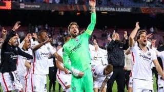 バルサ攻略しての4強入りに「言い表せないね」　フランクフルト守護神も感激