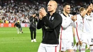 「信じられないことをした」フランクフルト主将ローデ、バルサ撃破に歓喜「バルセロナを倒すという夢のために全てを捧げた」