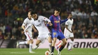 鎌田大地が「バルセロナ撃破」のゴールをアシスト！長谷部誠も出場の一戦でフランクフルトが準決勝進出の「大歓喜」【ELベスト8でフランクフルトがバルセロナに歴史的勝利】(2)