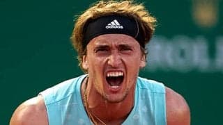 ズベレフ 逆転で4年ぶり4強