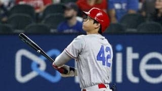 大谷翔平、衝撃2発目を浴びた敵投手に米記者注目「弾丸になんてリアクションだ！」