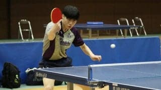 第1シードvs第2シードの決勝戦へ　男子シングルス準決勝結果＜卓球・関西学生新人大会＞