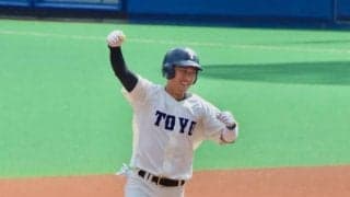 [硬式野球] 「みんな頼もしい」小口・矢吹の活躍でリーグ戦白星スタート