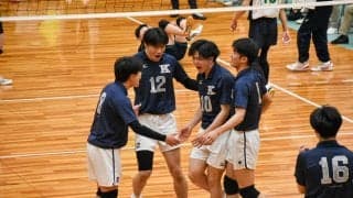 【バレーボール部男子】大産大に負け、リーグ開幕３連敗