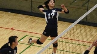 【バレーボール部女子】大大谷大にストレート勝ちし、開幕から勝利続く