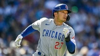 【MLB】鈴木誠也の「銅像を建てろ」　衝撃の逆方向弾にファン虜「史上最高の選手」