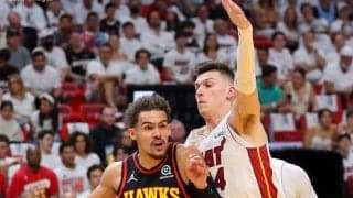 首位ヒートとのシリーズ初戦で8得点に終わったトレイ・ヤング「相手を褒めるしかない」