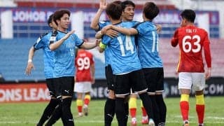 5選手で8発のゴールラッシュ！　川崎Fが広州に圧勝で1勝1分けに《ACL2022》