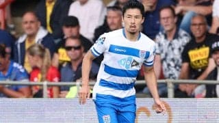 中山雄太の“着こなし”に「めっちゃかっこいいです！」ズヴォレのオフィシャルスーツ撮影に2人の日本人選手が参加