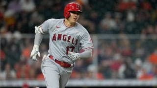 【MLB】大谷翔平、3回右前打で8試合連続安打　好相性ガルシアから“粘り打ち”