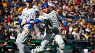 【MLB】ヘッスラの走者も呆然…一瞬で二塁に突き刺した“爆裂バズーカ”が「最強の肩」
