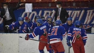 [アイスホッケー] 法政大を９得点で撃破　決勝リーグ進出！