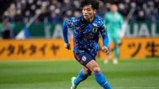 旗手怜央、初の海外組として参加した日本代表戦の大変さを振り返る。「ボールが二重に見えた」