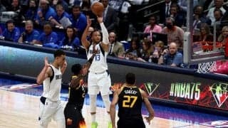 キャリアハイの41得点でマブスを勝利へと導いたジェイレン・ブランソン「僕はただ…」