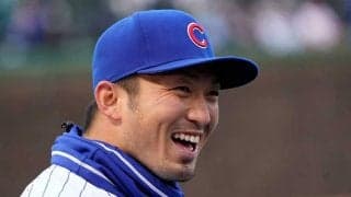 【MLB】鈴木誠也はカメラの前でも“神対応”　試合前の“頭グルグルパフォ”に同僚も笑顔