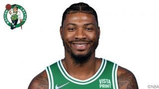 ガードで26年ぶりNBA最優秀ディフェンシブプレーヤー賞のマーカス・スマート（セルティックス）、ゲイリー・ペイトンの祝福に感激