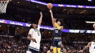 グリズリーズがウルブズを撃破…モラントの活躍でシリーズをタイに／NBAプレーオフ