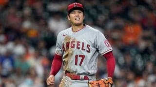大谷翔平、12K完全未遂に米記者ざわつく「調べたけど、DH史上初」「全員から奪三振」