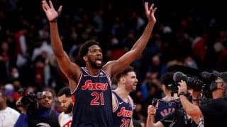 長距離砲でラプターズとの激戦に終止符を打ったエンビード「まだ終わっちゃいない」