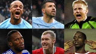プレミアリーグ、新たな6人の殿堂入り発表!　ピーター・シュマイケルはGK初、33歳アグエロは最年少