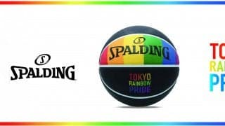 TOKYO RAINBOW PRIDEを支援するSPALDING x TOKYO RAINBOW PRIDE コラボレーションボール